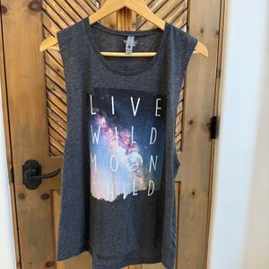 Next Level Fifthsun sleeveless graphic tee XL